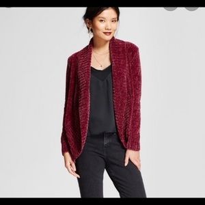 A NEW DAY CHENILLE COCOON CARDIGAN